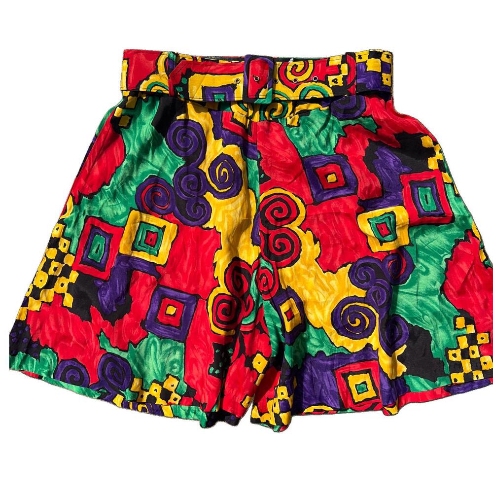 80s/90s Abstract Art Culottes